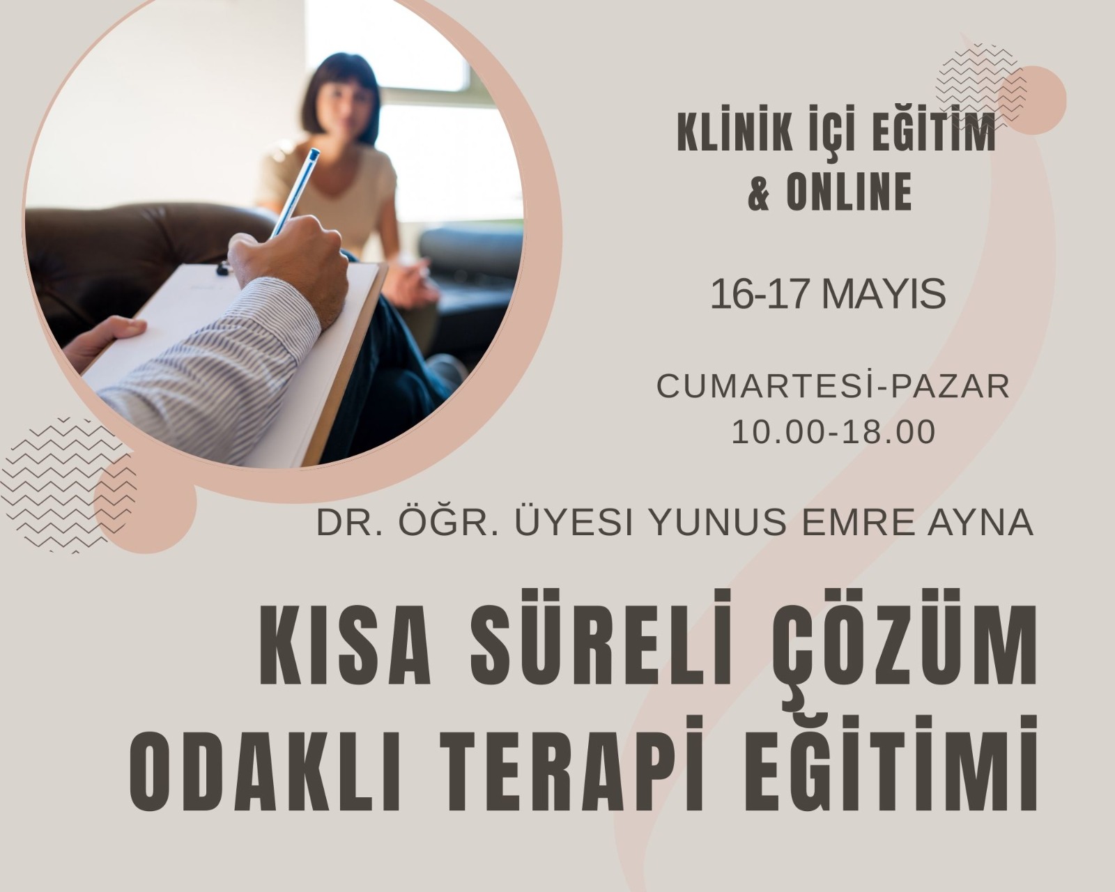 Kısa Süreli Çözüm Odaklı Terapi Eğitimi